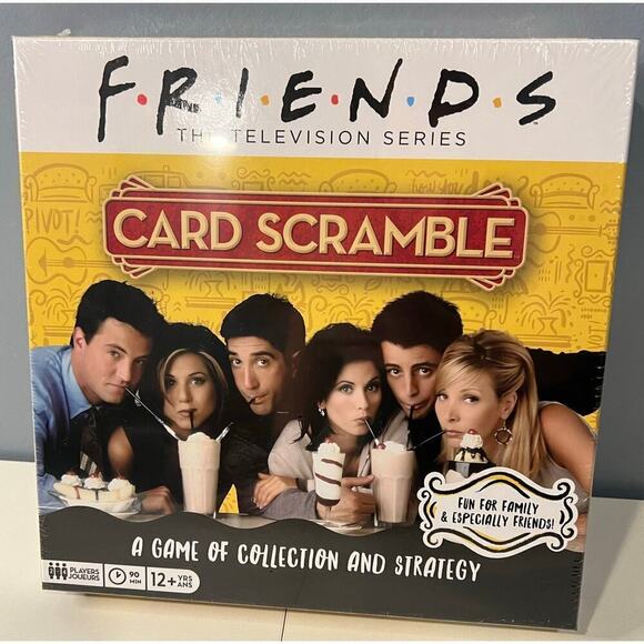 None and/or Unknown Other - NIB Friends Card Scramble Board Game